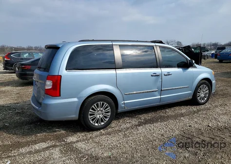 2013 Chrysler Town & Country Touring L из США, поврежденный, VIN 2C4RC1CGXDR534034